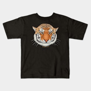 Cute Tiger Face Kids T-Shirt